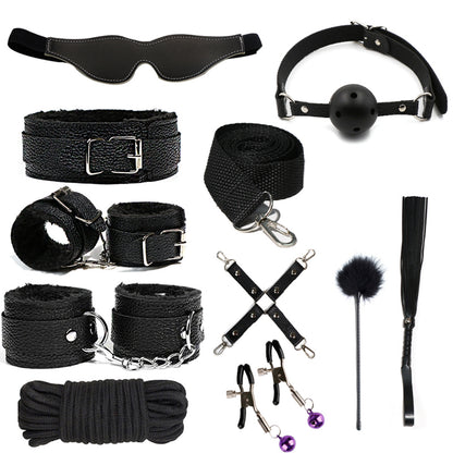 BDSM Restraints Sex Toys Bondage Kits Fetish Restraints Sex Toys Set for Beginners SM Adult Games 18+