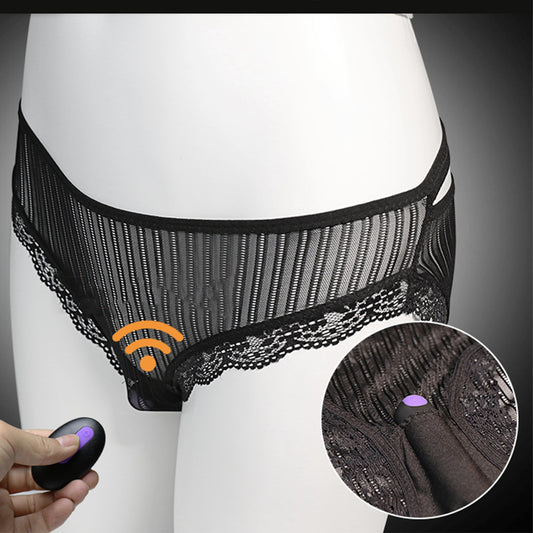 Vibromasseur Rechargeable noir sans fil, culotte, œufs, vagin, point G, stimulateur clitoridien, jouets Sexy