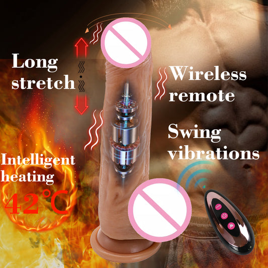 Electric penis women use fake penis to plug an artillery machine, fake penis women masturbation device. Realistic fake penis vibrator toys, with suction cups