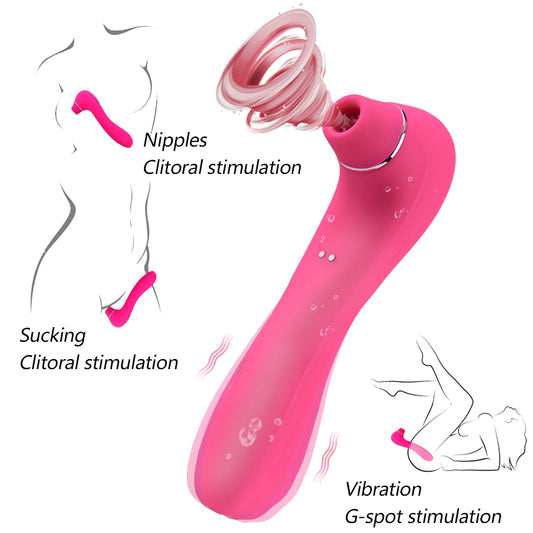 Vibrator Female Masturbation Vagina Sucking G-Spot Clitoris Massager Stimulation Dildos Penis Adult Toys Sex Toys for Women 18+
