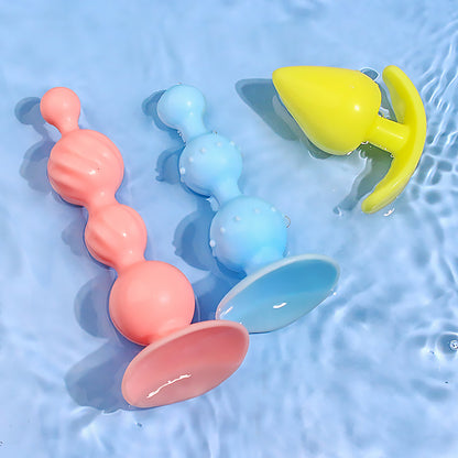 Jelly Anchor Butt Plug Anal Anchor Anal Sex Toys Anal plug set Anal Butt Plug 3pc Sets Set Sex Toy for Adults Couples Sex Game