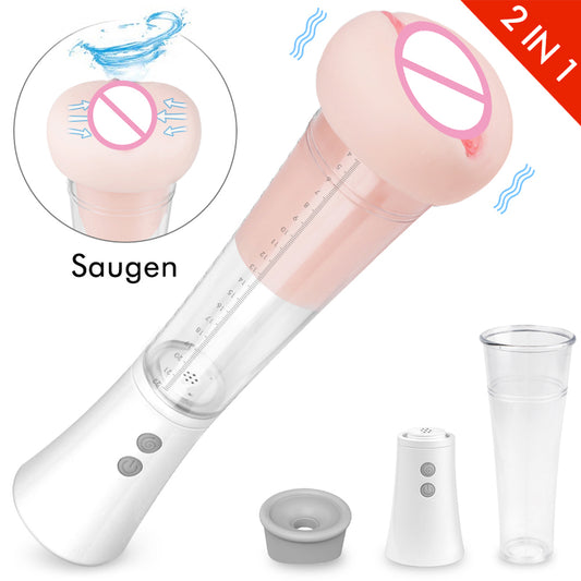 Masturbation Cup Aircraft Cup Male Sex Toys Soft for Men Suck Adult Penis Blowjob Real Vagina Powerful Vibrator Simulation Sex18