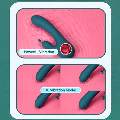 Sex Toys for Clitoral Licking G Spot Stimulation,Waterproof Dildo Waterproof Rabbit Vibrator Sex Toys 18+