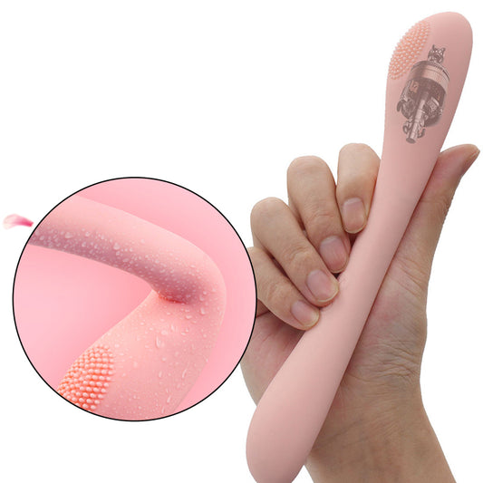 Vibrator Adult Sex Toy Female Vagina Clitoris Nipple G-Spot Stimulator Soft Dildo Goods for Women Masturbation Massager for 18