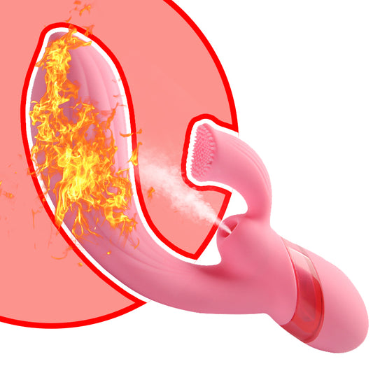 Vibrator Adult Sex Toy Female Vagina Clitoris Nipple G-Spot Stimulator 3 In 1 Dildo Goods for Women Masturbation Massager for 18
