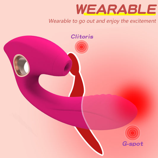 Vibrator Vagina Sucking Clitoris Massager Stimulation Female Masturbation Dildos Penis Adult Toys Sex Toys for Women G-Spot 18+