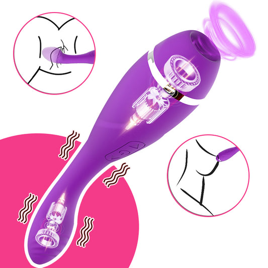 Vibrator Vagina Sucking Clitoris Massager Stimulation Female Masturbation Dildos Penis Adult Toys Sex Toys for Women G-Spot 18+