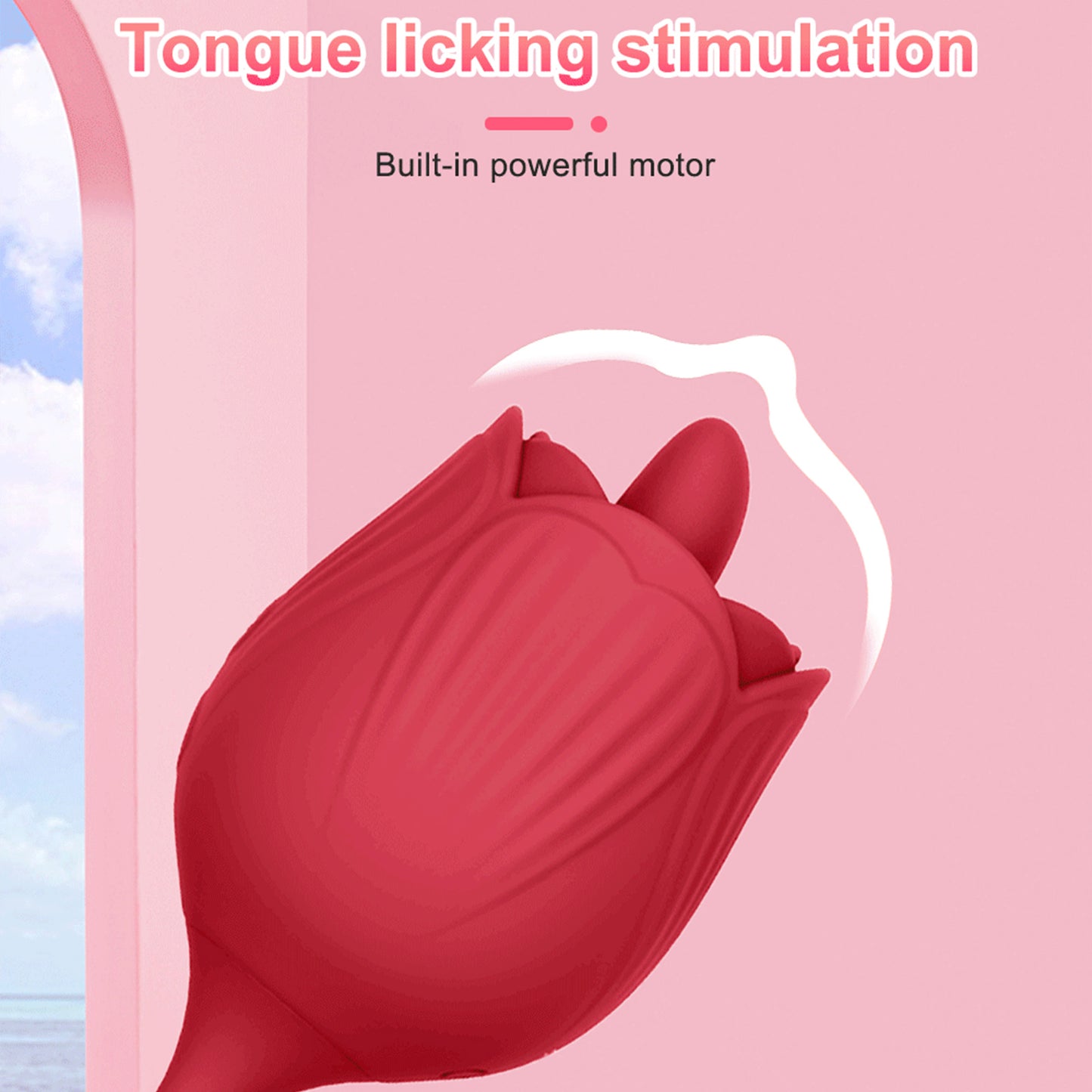 Rose Sex Toy for Womens Sex - Upgrade Rose Sex Stimulator for Women Vibrator Dildo Adult Sex Toys for Couples G Spot Vibrators Clitoral Nipple
