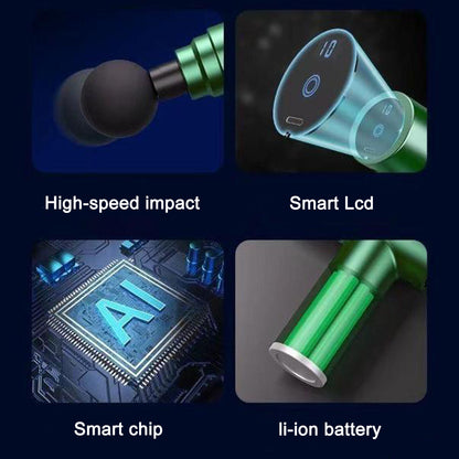 Sex toy massager high speed multi-frequency massage gun fascial machine toy women men vibrator dildo adult products 18+