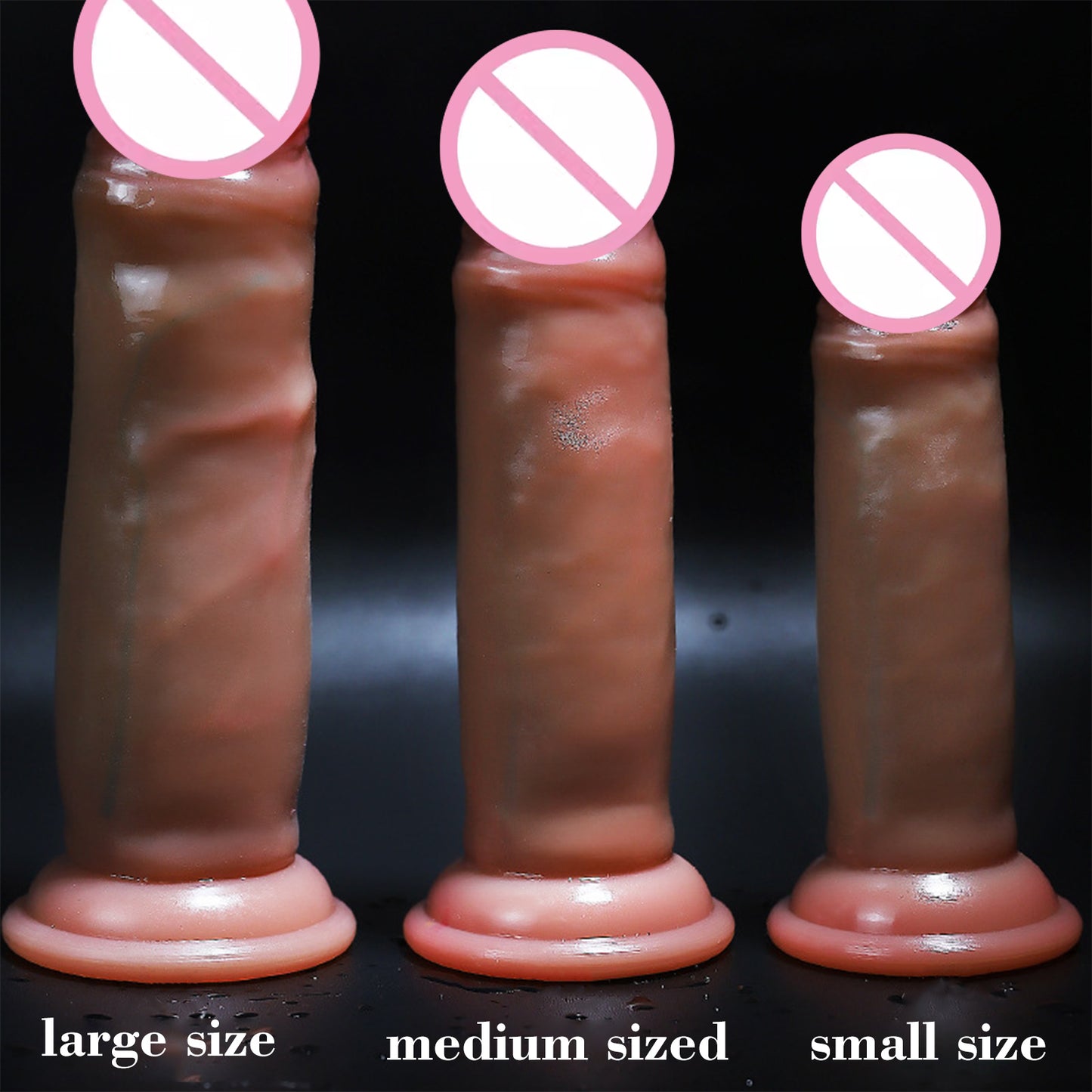 Realistic dildos huge penis, realistic penis, realistic penis sliding foreskin simulation soft stimulating masturbation device