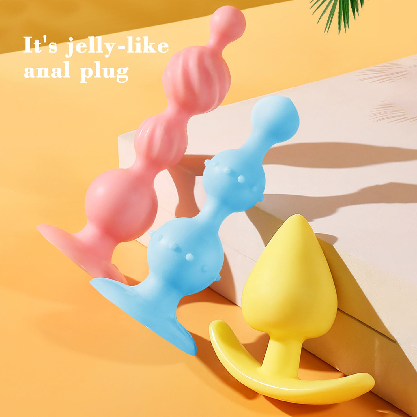 Jelly Anchor Butt Plug Anal Anchor Anal Sex Toys Anal plug set Anal Butt Plug 3pc Sets Set Sex Toy for Adults Couples Sex Game