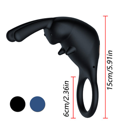 Anneau de verrouillage du sperme, retarde l'éjaculation, vibrateur à 10 fréquences, pour Couple masculin, agrandissement du pénis, érection, jouets sexuels, produits pour adultes de 18 ans et plus