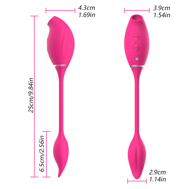 Vibrator 2in1 Sucking Clitoris Vagina Masturbation Soft Female Nipple G-Spot Vibration Stimulator Massager Dildo Sex Toys 18+