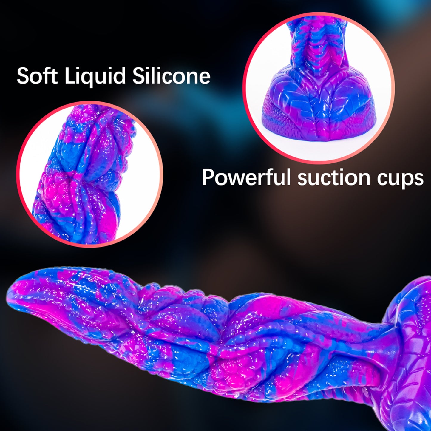 18+Anal Dildo Colored Octopus tentacles with suction cups Prostate Vaginal Massage Anal Plug Sexual Toy Female