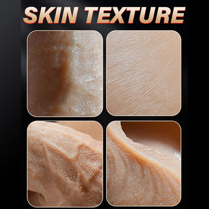 Realistic Hollow and Solid Dildo Shorts Wearable Silicone Panties Dildo Soft Sex Toy for Two Lesbian or Gay Adults Anal Dildo 18+
