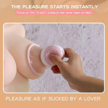 Jouets sexuels de mamelon pour femmes, masseur de stimulateur de succion manuel de jouet de mamelon avec 10 Modes de Rotation de vibrateur pour les femmes