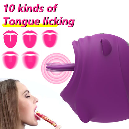 Tongue Licking Vibrator High Frequency Vibration Clitoris Stimulator Vagina Massage Sex Toys for Woman Masturbation Egg Female18