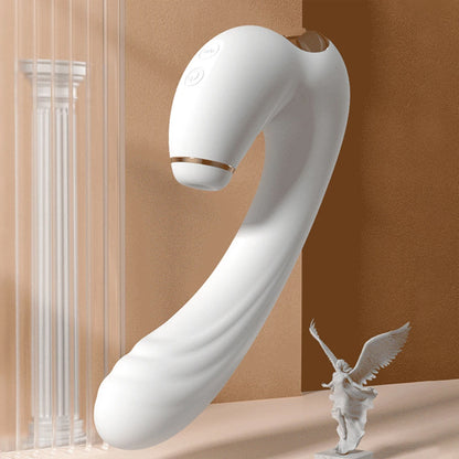 Sucking Vibrator G-Spot Pulse Double Vibration Soft Wand Women's Light Luxury Masturbation Device Adult Interest Foreign Trade