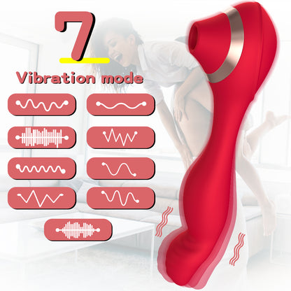 Vibrator Female Masturbation Vagina Sucking G-Spot Clitoris Massager Stimulation Dildos Penis Adult Toys Sex Toys for Women 18+