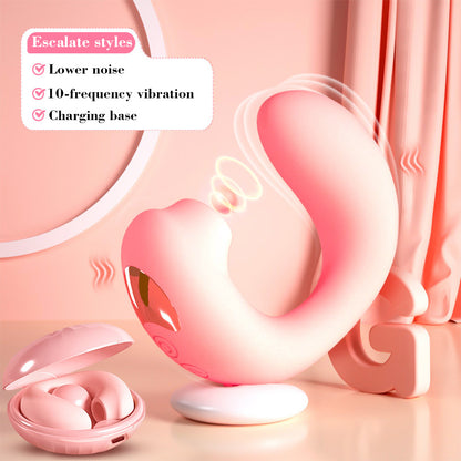 Jouets sexuels œuf vibrant, stimulateur clitoridien imperméable rose mignon pour femmes