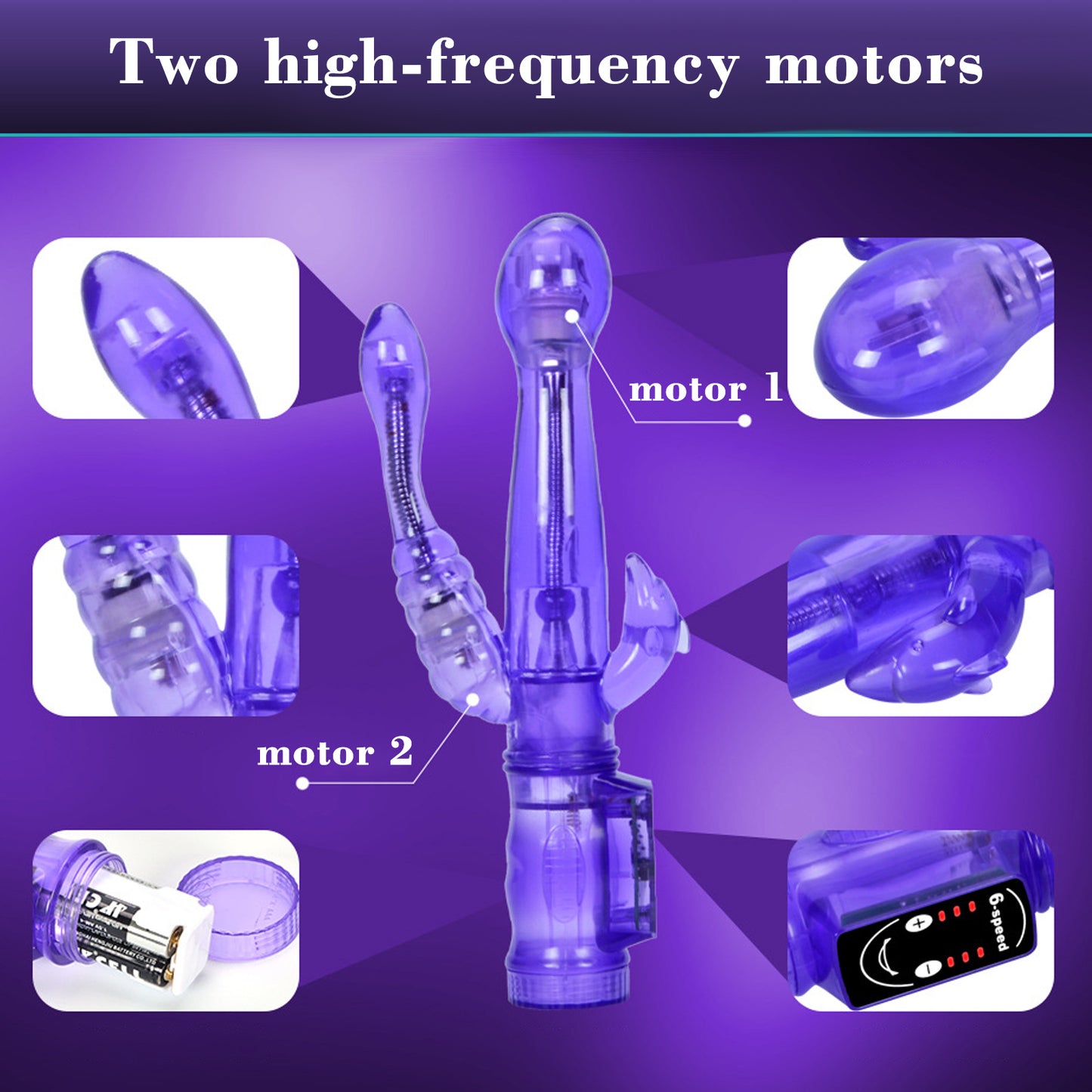 Vibrator Realistic Dildo Penis Vibrator Clitoral Stimulation Massager Anal Plug Transparent Female Sex Toy Women