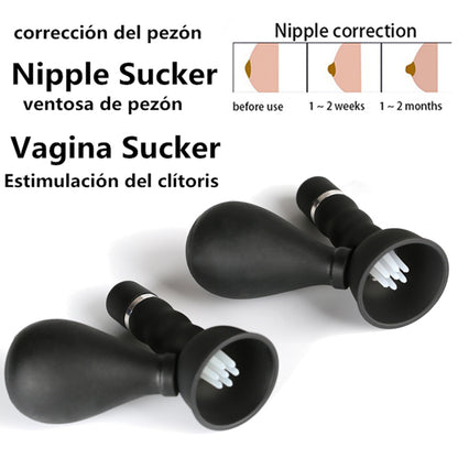 Jouet sexuel nourri au sein, Massage du mamelon, succion du Clitoris, ventouse vaginale, Stimulation, caresse, produits d'aspiration multiples pour adultes de 18 ans et plus