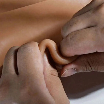 Realistic Real Heart Dildo Shorts Wearable Silicone Panties Dildo Soft Sex Toy For Two Lesbians Adult Anal Dildo 18+