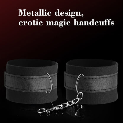 SM Wrist Ankle Restraint Sex Adult Bondage Bdsm Series-Handcuffs and Foot Cuffs Bdsm Sex Toy Bondage Slave Game 18+
