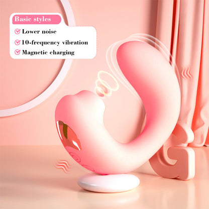 Jouets sexuels œuf vibrant, stimulateur clitoridien imperméable rose mignon pour femmes