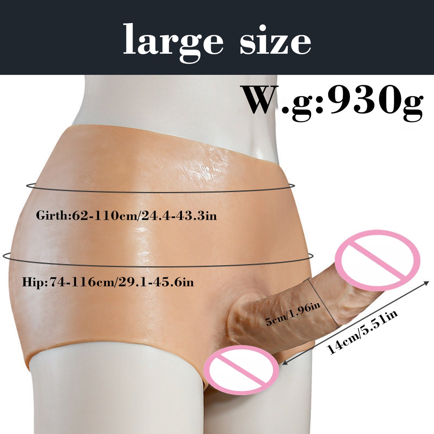 Realistic Real Heart Dildo Shorts Wearable Silicone Panties Dildo Soft Sex Toy For Two Lesbians Adult Anal Dildo 18+