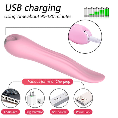 Vibrator 2 In 1 Vagina Masturbation Nipple Sucker Tougue Licking Clitoris Stimulation G-Spot Massager Dildo Sex Toys for women18
