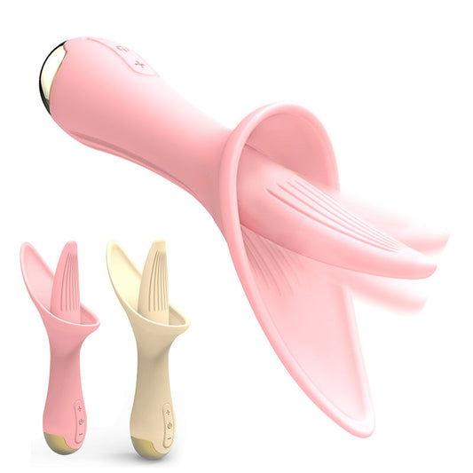 Tongue Licking Blowjob G Spot Clitoral Vibrator 30 Frequencies Clit Tickler Nipple Stimulator Vaginal Orgasm Sex Toys for Women