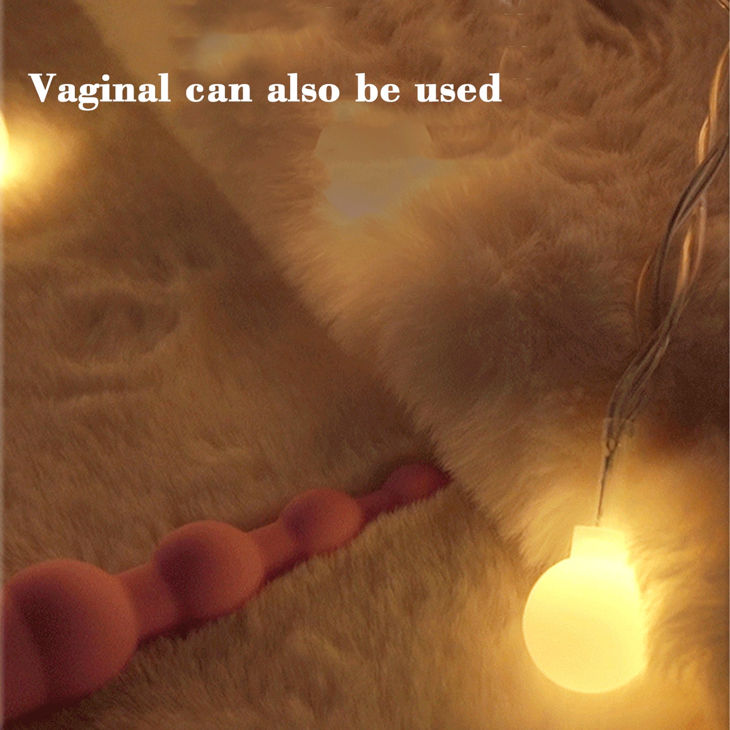 Vibrating Anal Probe -- Flexible Silicone Anal Sex Toy Bulet Vibrator for Adult