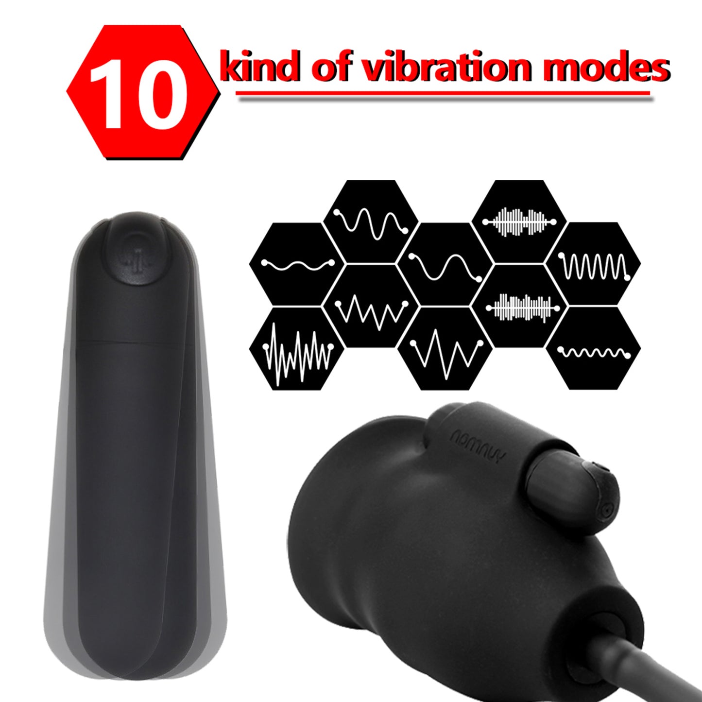 Adult products men's 10-frequency vibrating penis pump&nbsp;delayed ejaculation male masturbation