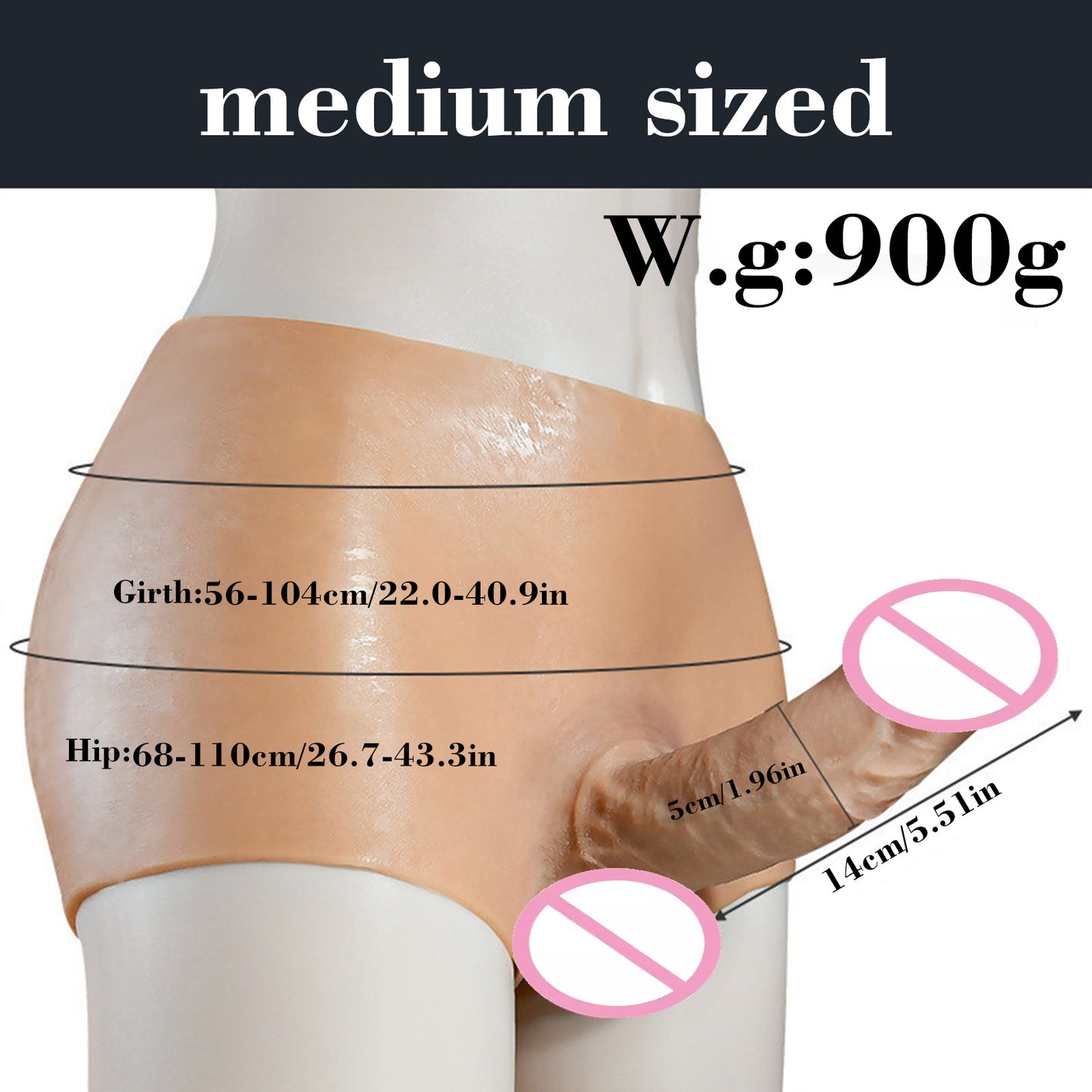 Realistic Real Heart Dildo Shorts Wearable Silicone Panties Dildo Soft Sex Toy For Two Lesbians Adult Anal Dildo 18+