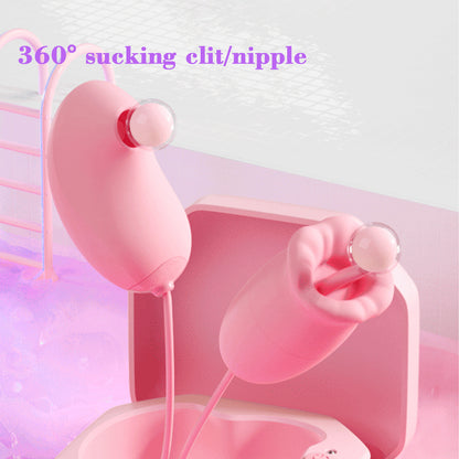 Sex Toys Adulte Télécommande Mini Oeuf Vibrant Mignon Rose Étanche avec une Boîte