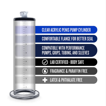 Penis Vacuum Pump, Smart Mode Penis Enlargement Extend Pump scale, Extender Enlarger Male Masturbator with Magnifier, Penis Enlarge Air Pressure