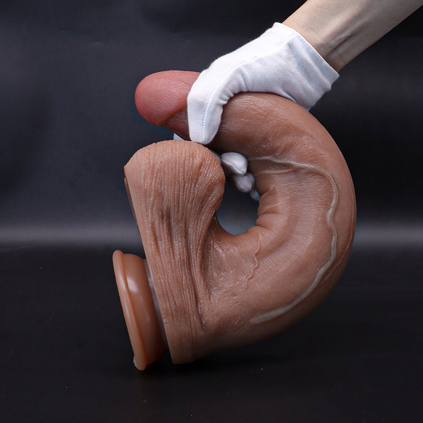Super huge silicone fake dildo, wide thick, soft and realistic large dildo, with powerful suction cups, adult toys