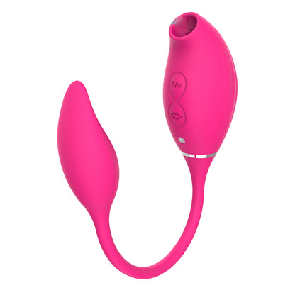 Vibrator 2in1 Sucking Clitoris Vagina Masturbation Soft Female Nipple G-Spot Vibration Stimulator Massager Dildo Sex Toys 18+