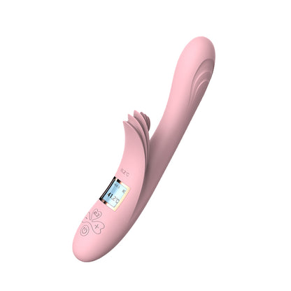 Vibrator 2 In 1 Female Clitoris Nipple Stimulator Massager G-Spot Masturbation Massager Touguelicking Sex Toys Goods for Women18
