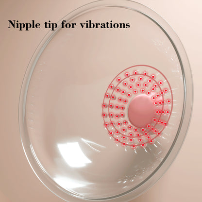 Stimulation du mamelon masseur de sein télécommandé plaisir féminin Brest vibrateur tasse