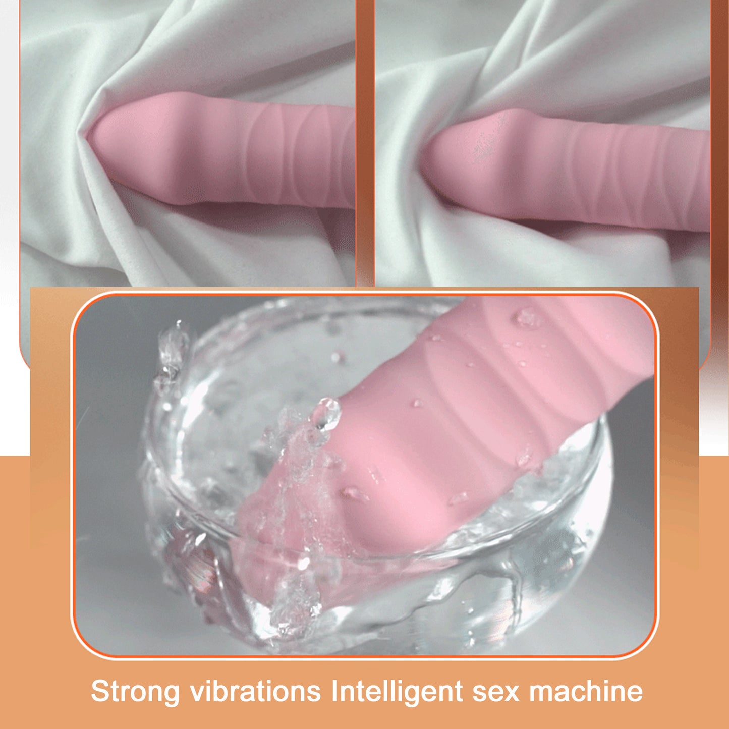 Vibrator Sex Toys Adults Erotic Intimate telescopic swing Dildo for Women