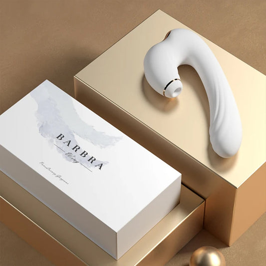 Sucking Vibrator G-Spot Pulse Double Vibration Soft Wand Women's Light Luxury Masturbation Device Adult Interest Foreign Trade