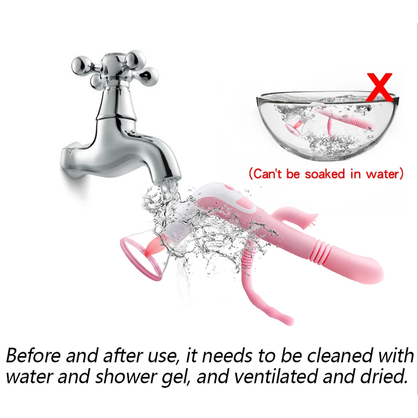 3 In 1 Vibrator Female Masturbation Tougue Sucking Clitoris Massage Sexy Toy Dildo for Women G-Spot Anal Beads Lick Nipple 18+
