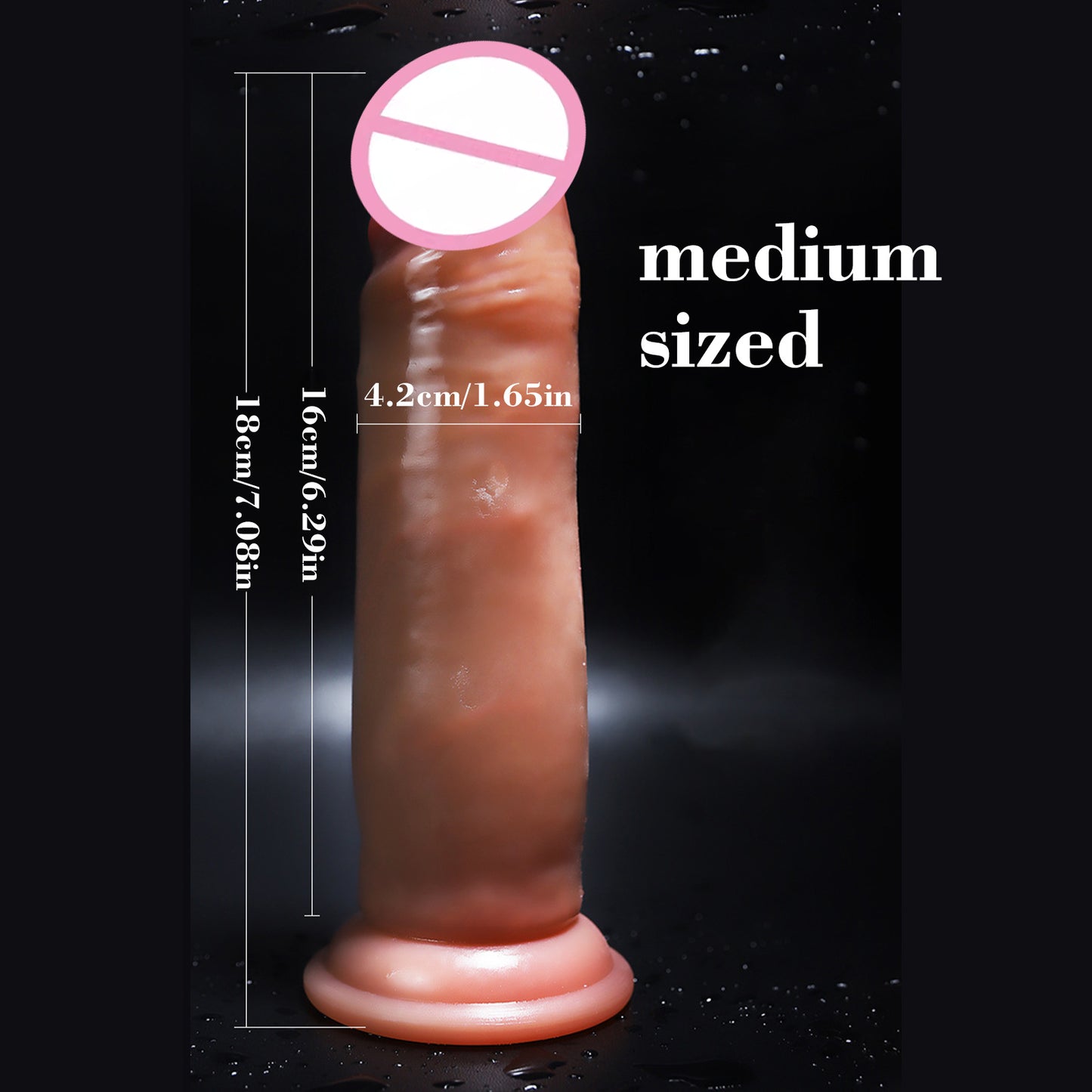 Realistic dildos huge penis, realistic penis, realistic penis sliding foreskin simulation soft stimulating masturbation device