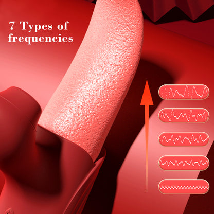 Vibrators Multi frequency Simulation Tongue Sucking Flapping G spot Clitoral Stimulator Female Masturbator 18+