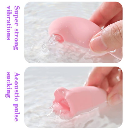 Sex Toys Adulte Télécommande Mini Oeuf Vibrant Mignon Rose Étanche avec une Boîte