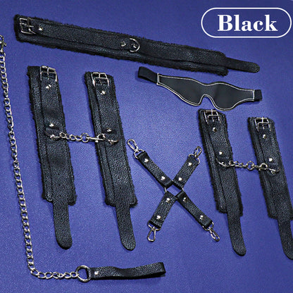 BDSM Restraints Sex Toys Bondage Kits Fetish Restraints Sex Toys Set for Beginners SM Adult Games 18+