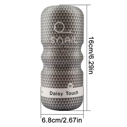 Male Sex Toy Vacuum Sucking Transparent Snail Cup Realistic Oral Vaginal Anus Pussy Sex Toys for Men Adult