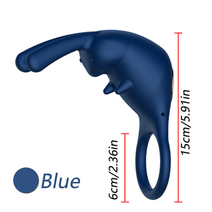 Anneau de verrouillage du sperme, retarde l'éjaculation, vibrateur à 10 fréquences, pour Couple masculin, agrandissement du pénis, érection, jouets sexuels, produits pour adultes de 18 ans et plus